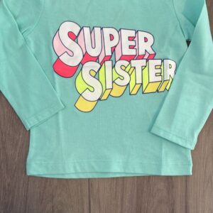 Camiseta manga longa verde