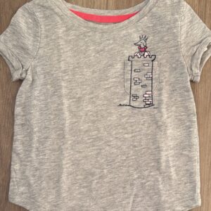 Camiseta manga curta cinza