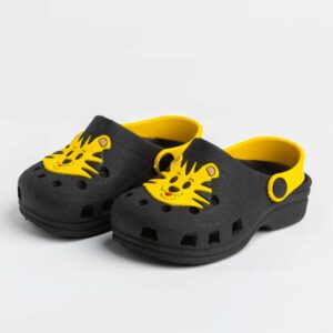 Babuche tigre preto e amarelo - 25/26