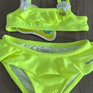 Biquini amarelo limão
