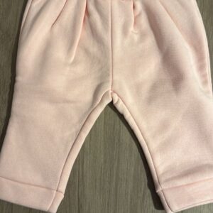 Calça rosa moletom peluciado