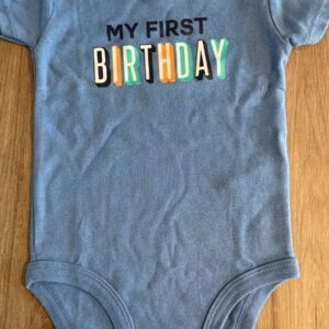 Body avulso azul My First
