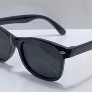 Óculos de Sol Infantil Flexível Preto