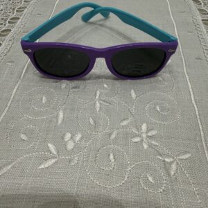 Óculos de Sol Infantil Flexível Roxo e Verde