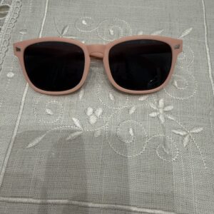 Óculos de Sol Infantil Flexível Rosa
